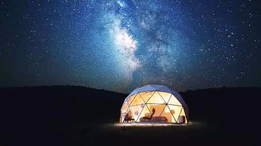 武夷山充气星空帐篷